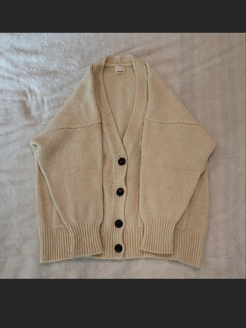 Babaa No.17 Coat in Natural